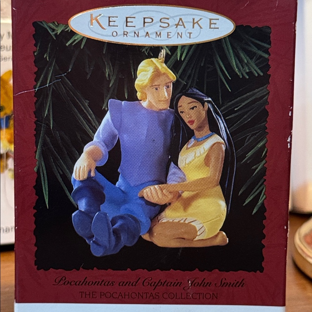 Vintage Disney Pocahontas Christmas ornament Hallmark